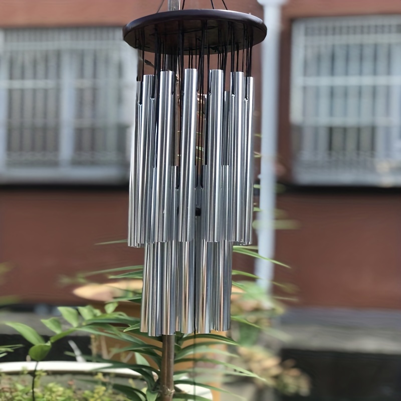 27 Tubes Metal Wind Chimes Aluminum Outdoor Pendant Outdoor