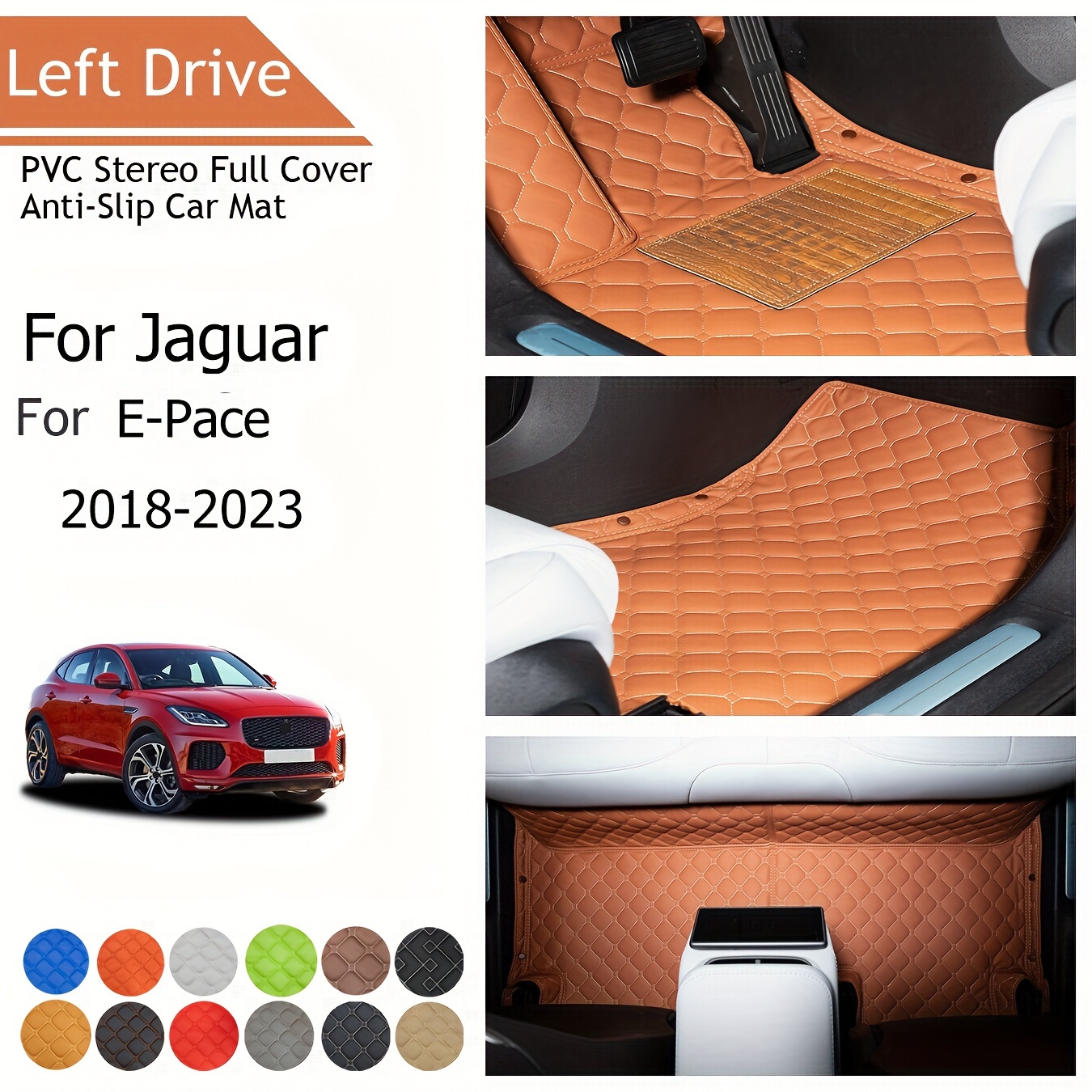 Jaguar e pace store car mats