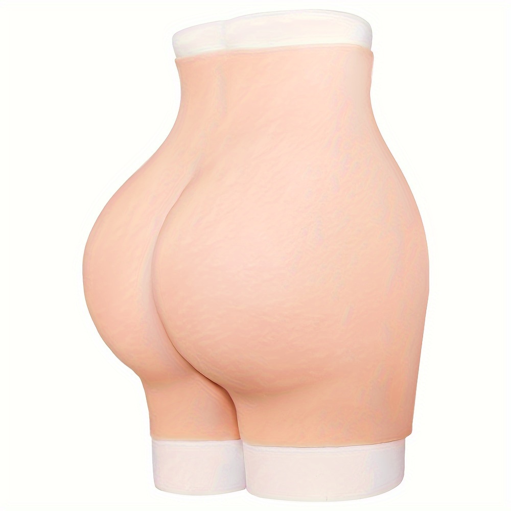Women's Silicone Padded Buttock Enhancer Pants Body Shaper Padding Hip Lift  Underpants No steel ribs No zippers No Velcro No buttons Two cushions