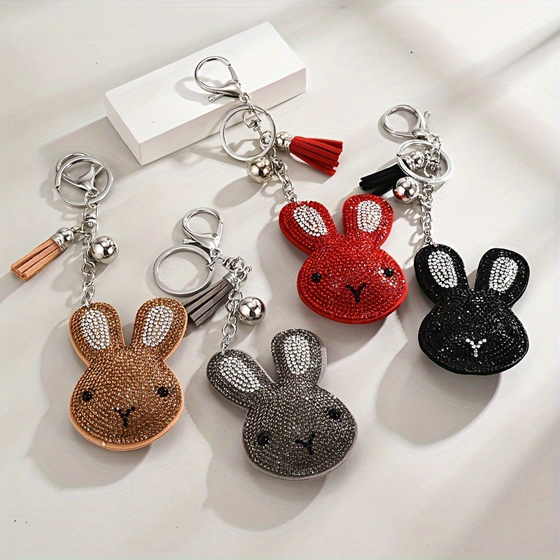 10 Pièces Lapin Porte-Clés Couple Porte-Clés Couples Bijoux Peluches Porte- Clés Amoureux Métal Calicot Lapins Décor[u9690] - Cdiscount Bagagerie -  Maroquinerie