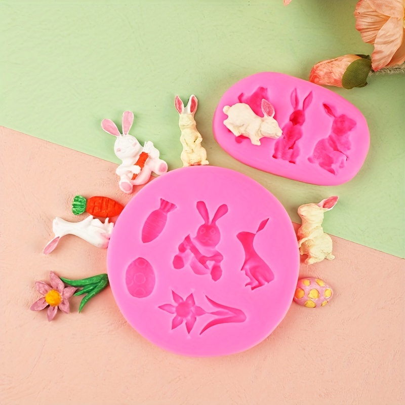 Easter Chocolate Mold 3d Silicone Mold Bunny Rabbit Egg - Temu Netherlands