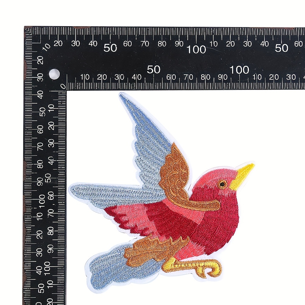 Bird Embroidery Cloth Stickers Cartoon Small Animal - Temu