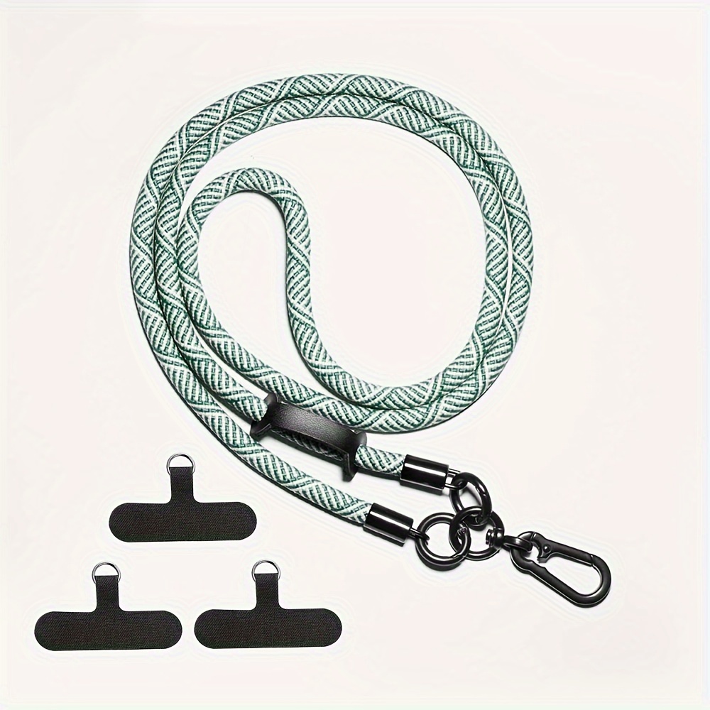 120cm/42inch Phone Lanyard Crossbody Strap Camera Accessory, 7mm, With 3 Clips