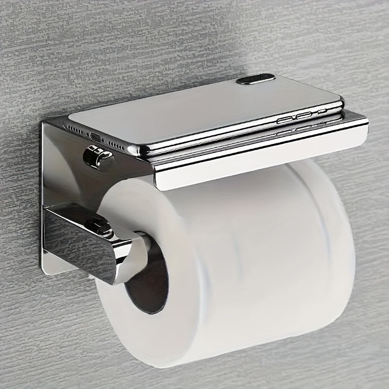1pc Stainless Steel Toilet Paper Holder
