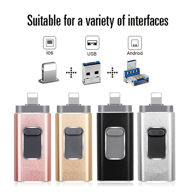 USB Flash Drive 1TB for iPhone USB 3.0 Memory Stick Jump Drive