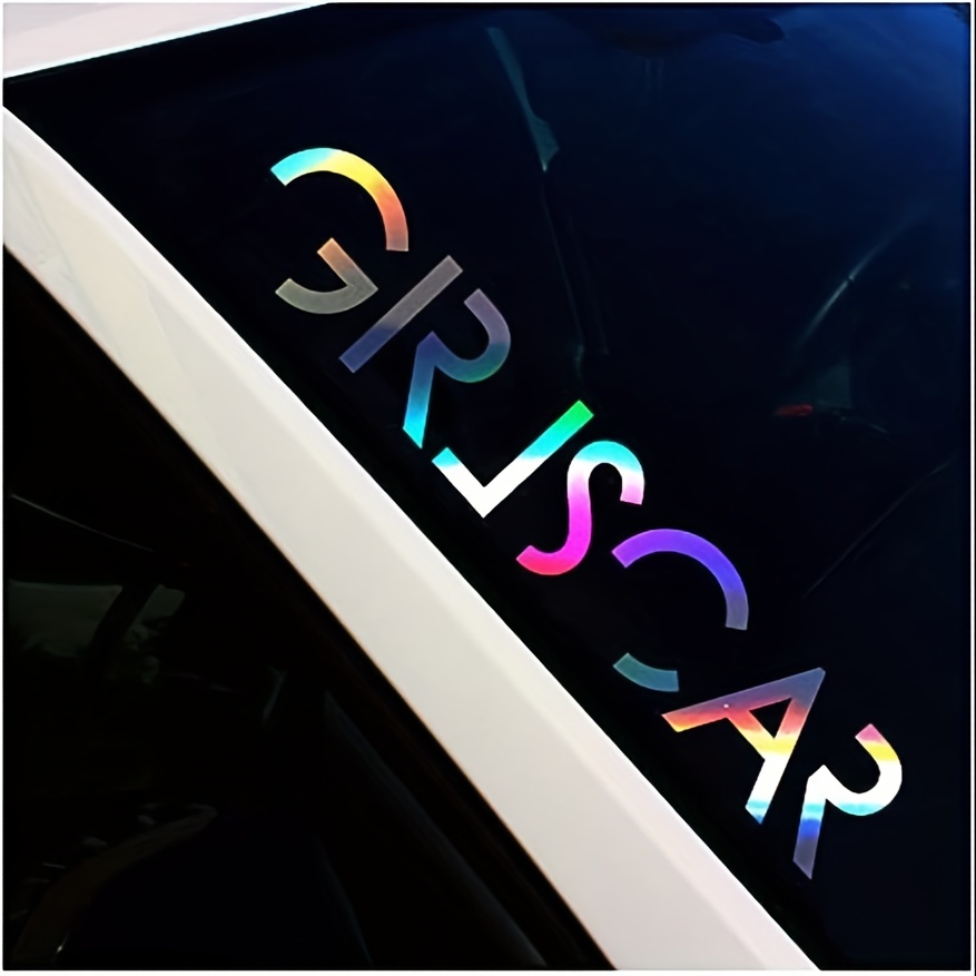 

Girlscar Car Sticker Waterproof Reflective Car Window Body Bumper Decor Vinyl Decal