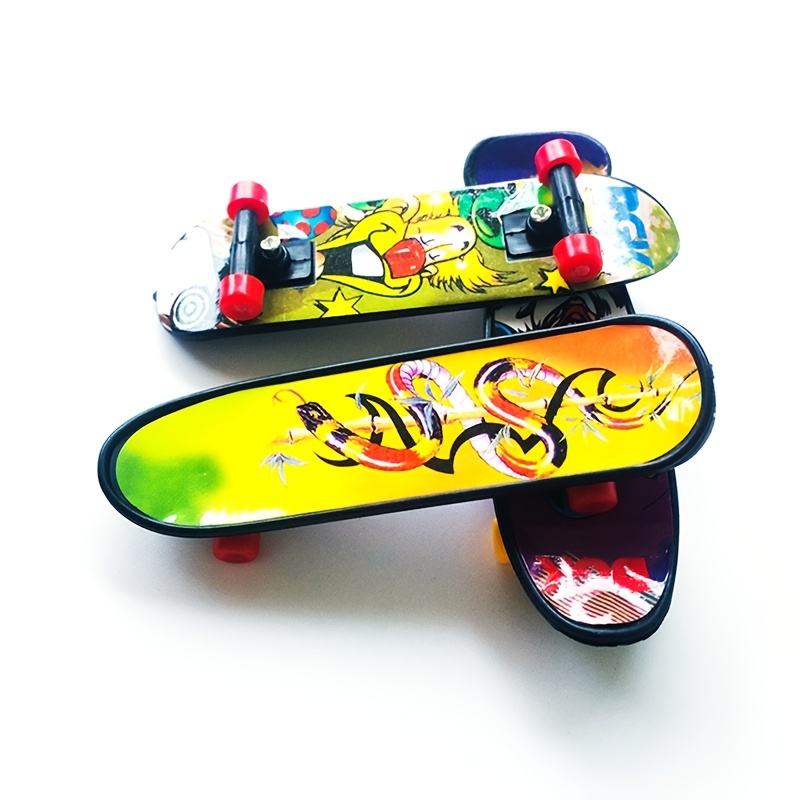 1pc Mini Skateboard Creativo para los Dedos: ¡Perfecto para Rellenar Bolsas  de Regalos en Cumpleaños de Niños, Día de San Valentín y Halloween!
