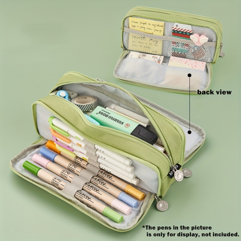 Mini Pencil Case School Supplies Pen Zippered Bag School Student Storage Bag