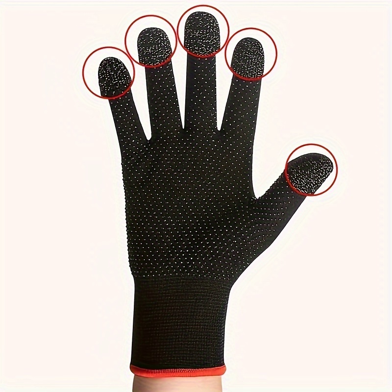 Gaming Gloves For Sweaty Hands Breathable Touchscreen Game - Temu