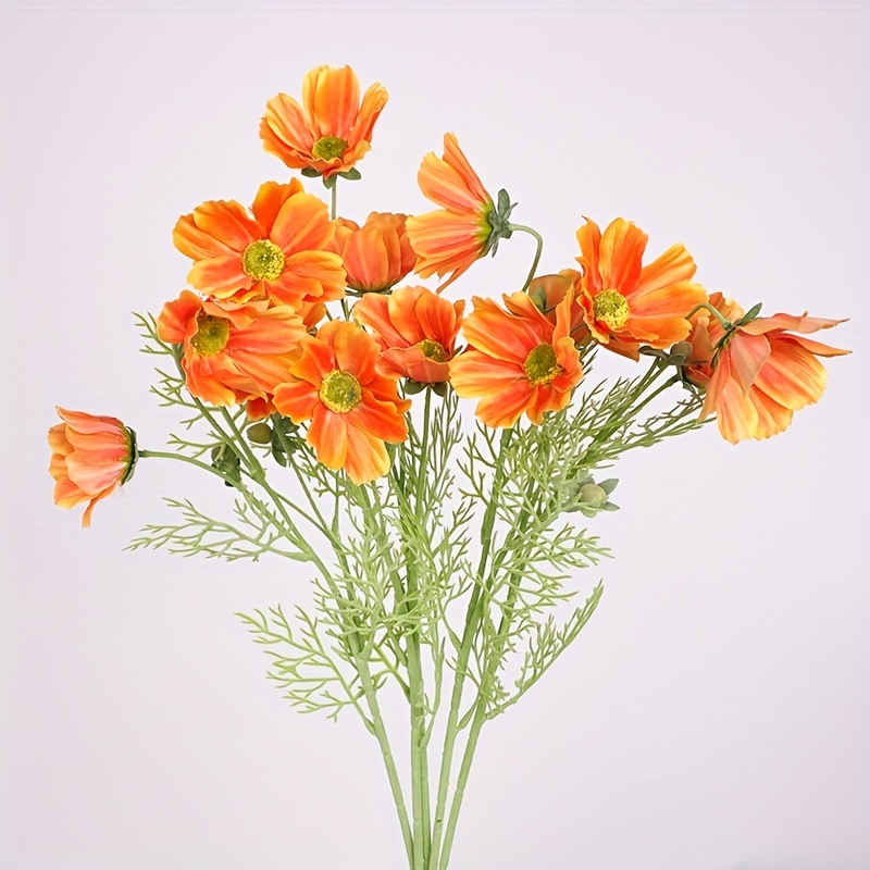 Bouquet fiori artificiali summer orange