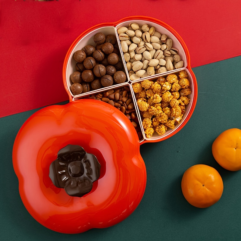 Dried Fruit Small Dish Combination Tray With Lid, Table Tray