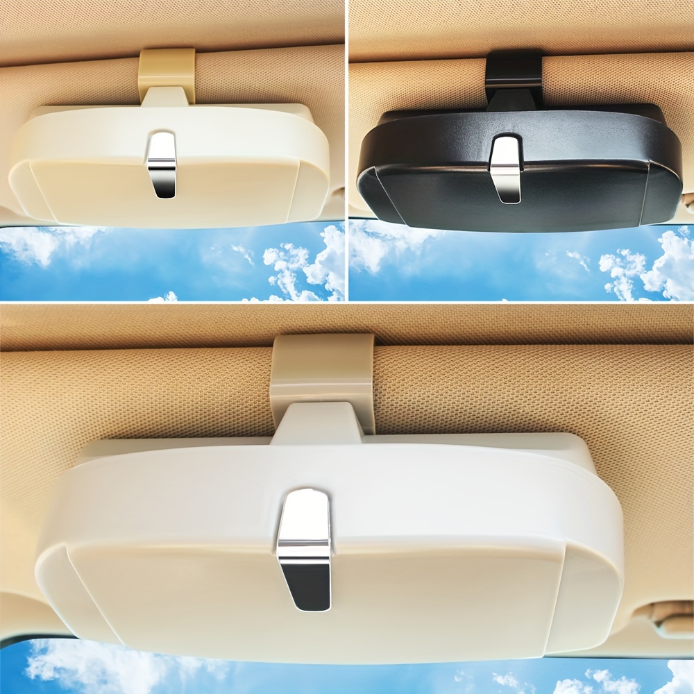 Car Abs Sunglasses Magnetic Storing Case Gift Women Men Car - Temu