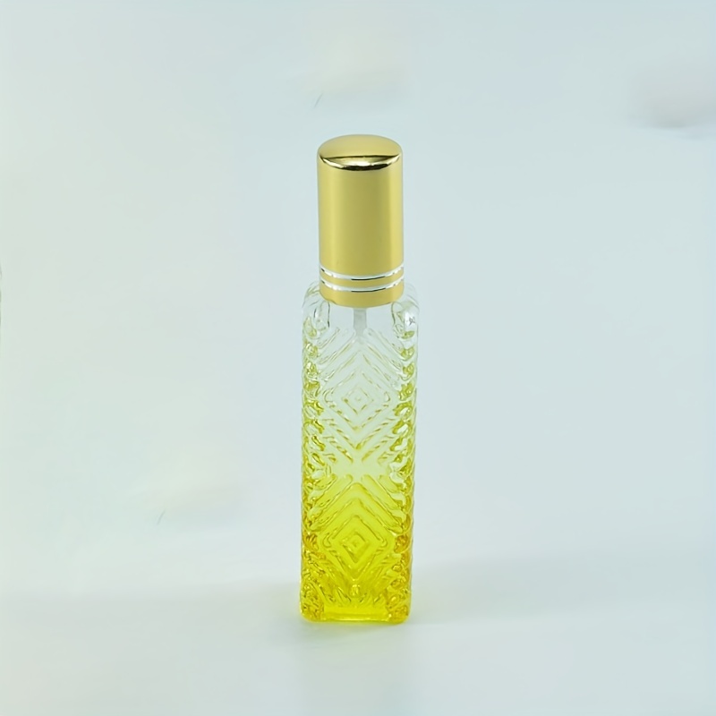Square Colored Empty Bottle Perfume Bottle Aromatherapy - Temu