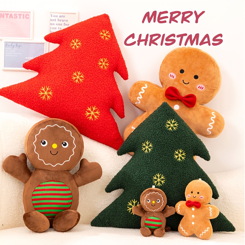30cm New Christmas Tree Plush Toy Soft Cute Dog Inside Creative