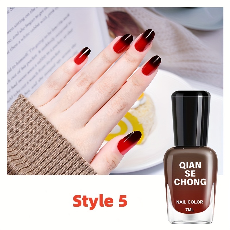 Color Changing Nail Polish for Autumn and Winter