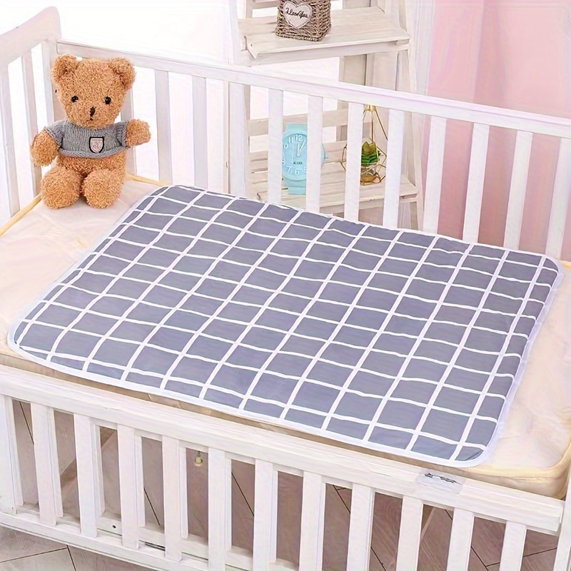 90cm 35in 70cm 27in baby waterproof diaper changing urine absorbent mat baby nappy changing pad soft reusable washable mattress pad boys details 9