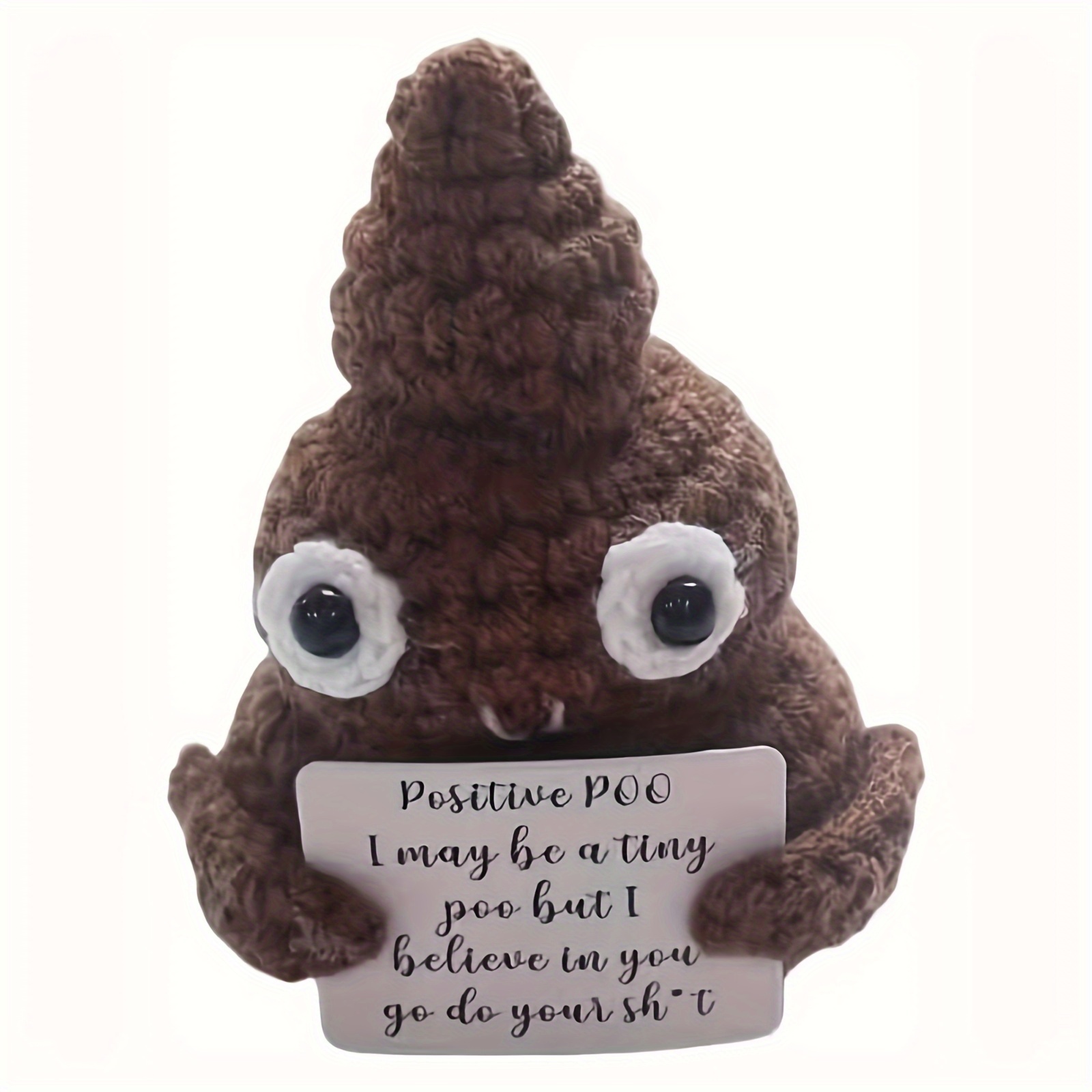 Positive Poo, Funny Gift for Friends. I may be a little poo, but I