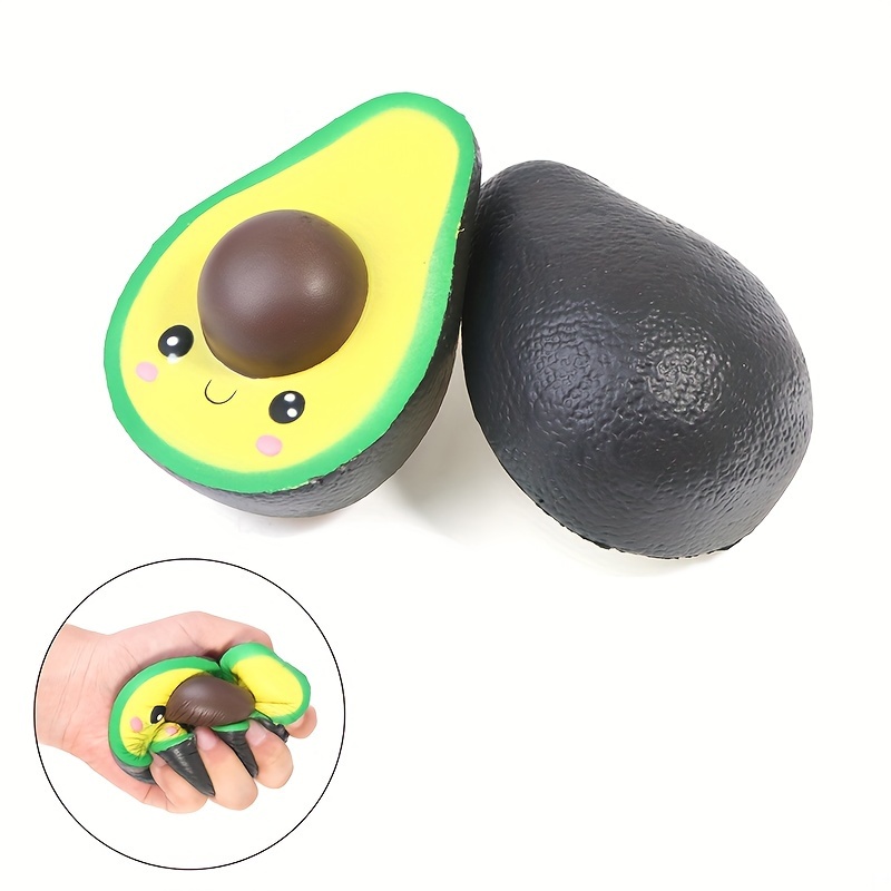 Super Antistress Avocado Frutta Squishy Simpatico Giocattolo Morbido Da  Spremere Simulazione Palla Antistress Profumata Dolce Per Bambini Adulti -  Temu Italy