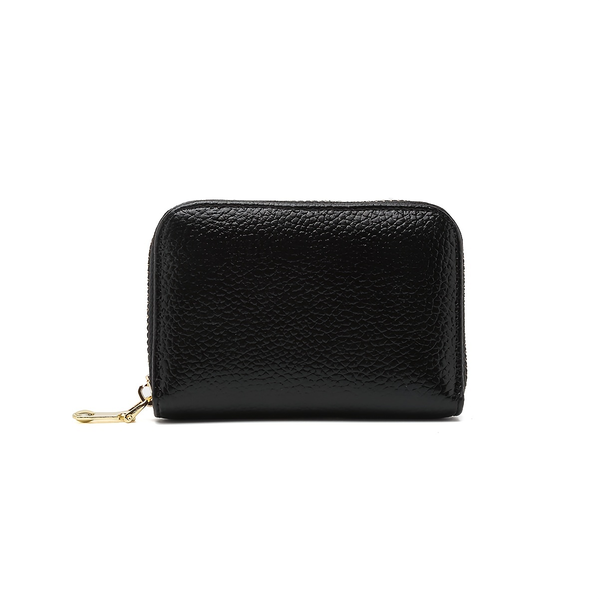 Premium Genuine Full Grain Leather Mini Coin Purse Keychain Pouch Card  Holder for Men Women