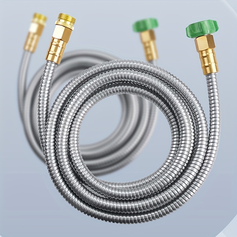 Stainless Steel Garden Hose Metal Water Hose Strong Durable - Temu