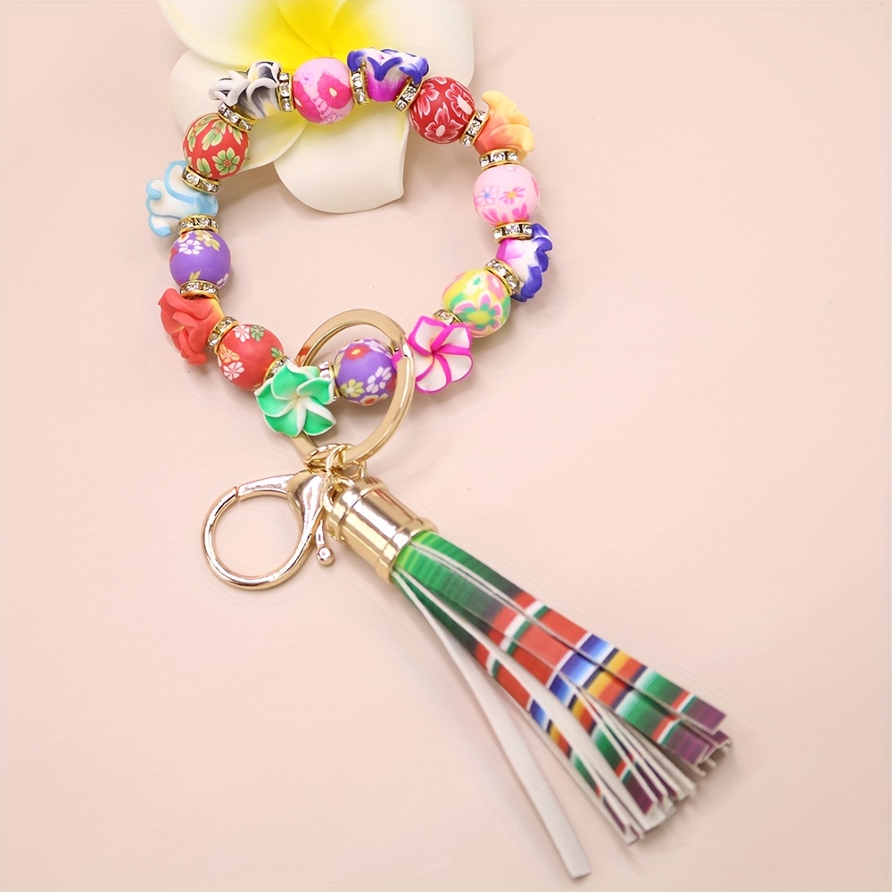 Boho Key Ring Bracelet