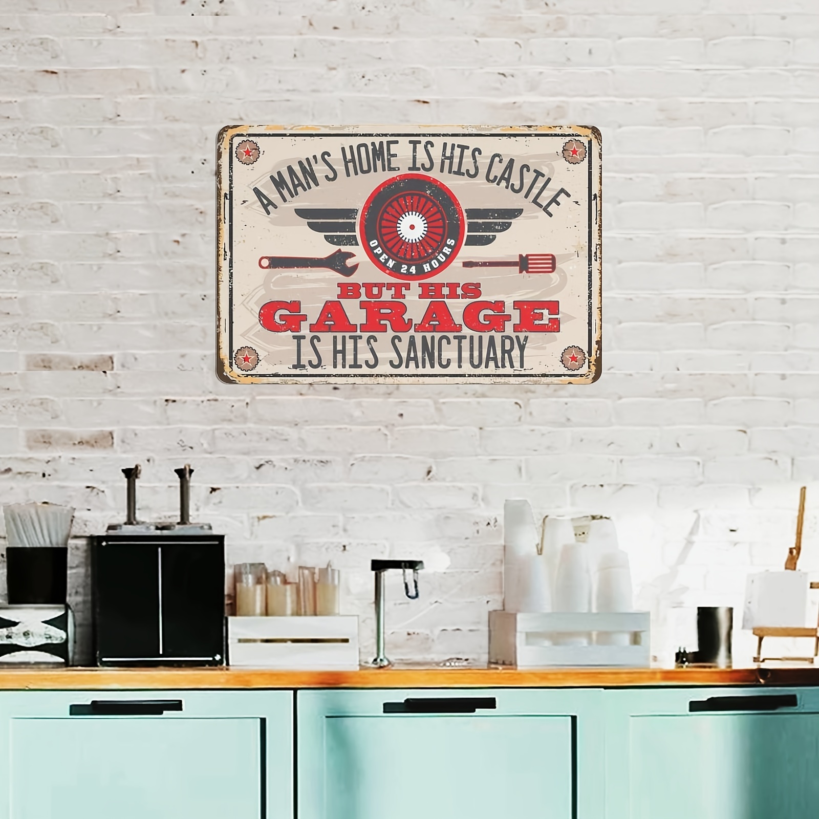 Man Cave Decor And Accessories Gifts For Men Kitchen Garage - Temu