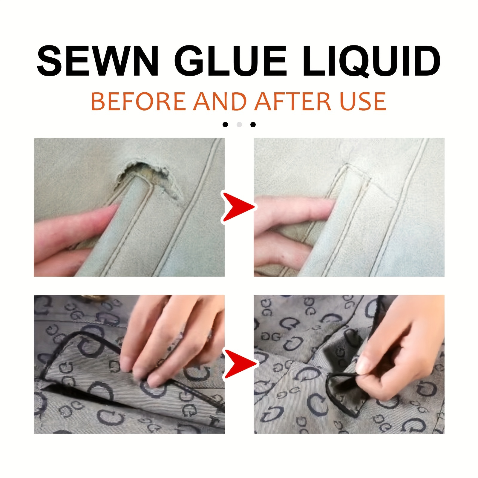 Fabric Repair Glue Fabric Sewing Insole Clothes Jeans Hole - Temu