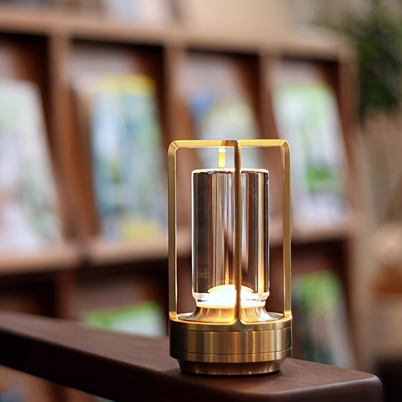 1 portable metal led light   brightness light 3   charging light night light bedside light dining room light table light table lamp details 4