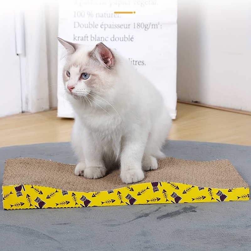 Durable Corrugated Cat Scratching Pad for Happy Indoor Cats