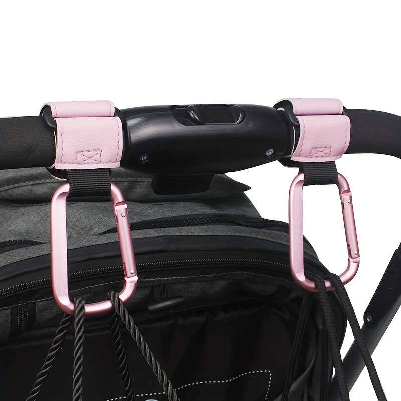 Universal Baby Stroller Hooks for Enhanced Storage