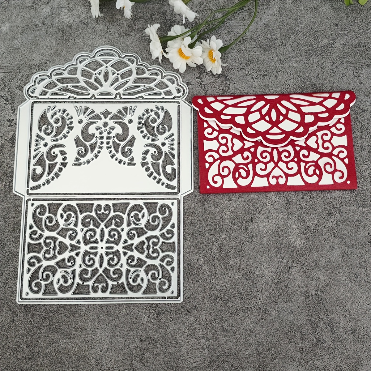 

Envelope Album Decoration Card Making Cutting Dies Metal Cutting Mold Scrapbook Decoration Relief