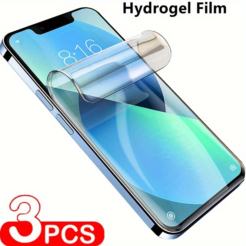 Film de protection d'écran arrière pour iPhone, film hydrogel pour
