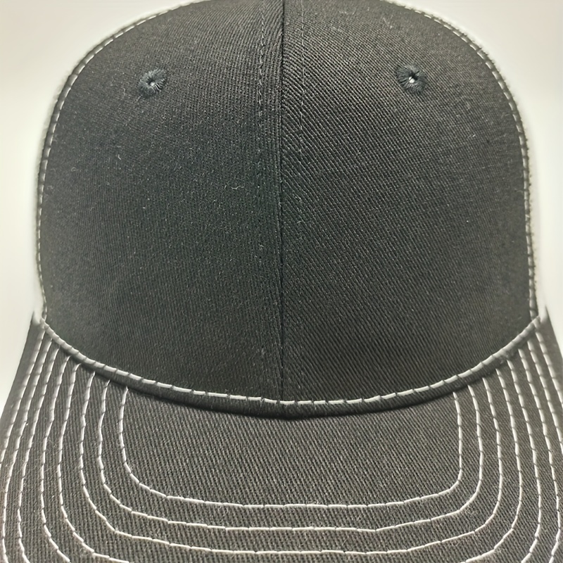High DAD Mesh Hat Unisex Summer Print Baseball Cap Outdoor Breathable