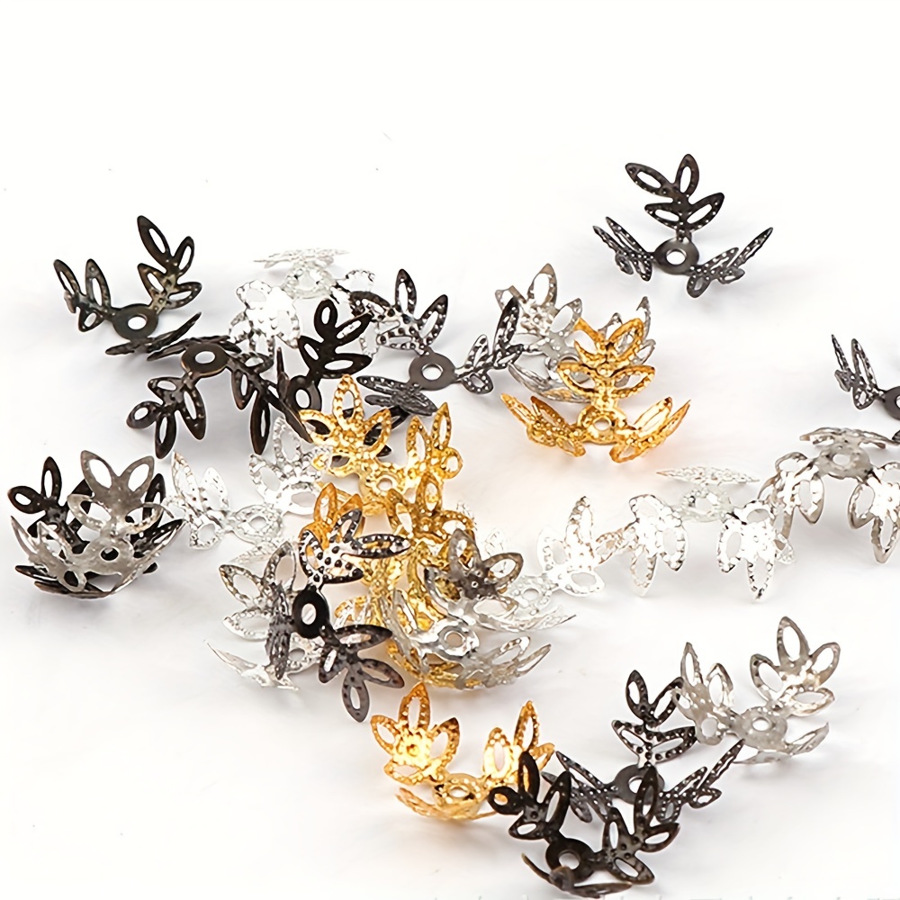 100pcs Three-leaf Flower Holder Accessories