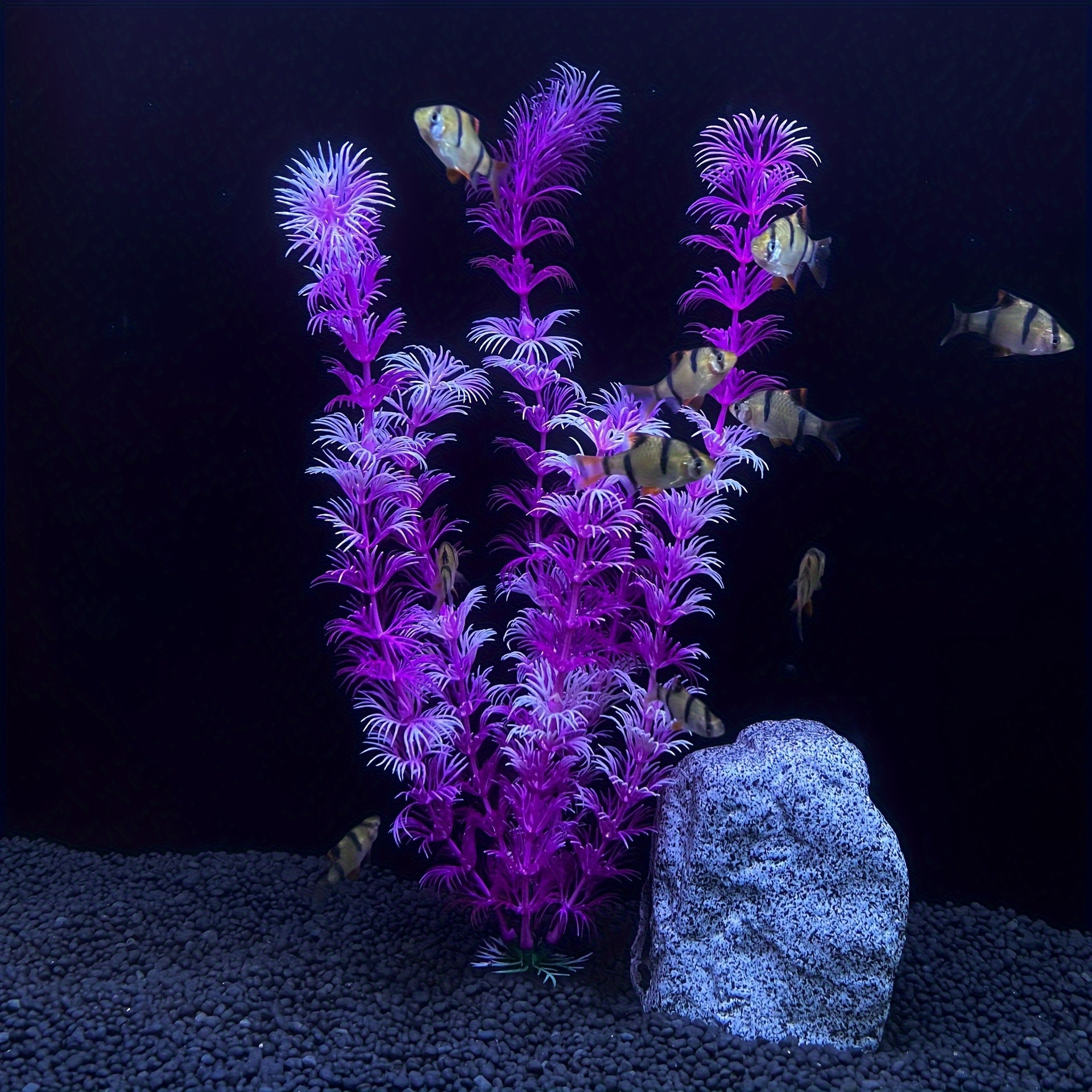 1pc Aquarium Plants Fish Tank Decoration Colorful Artificial Fish