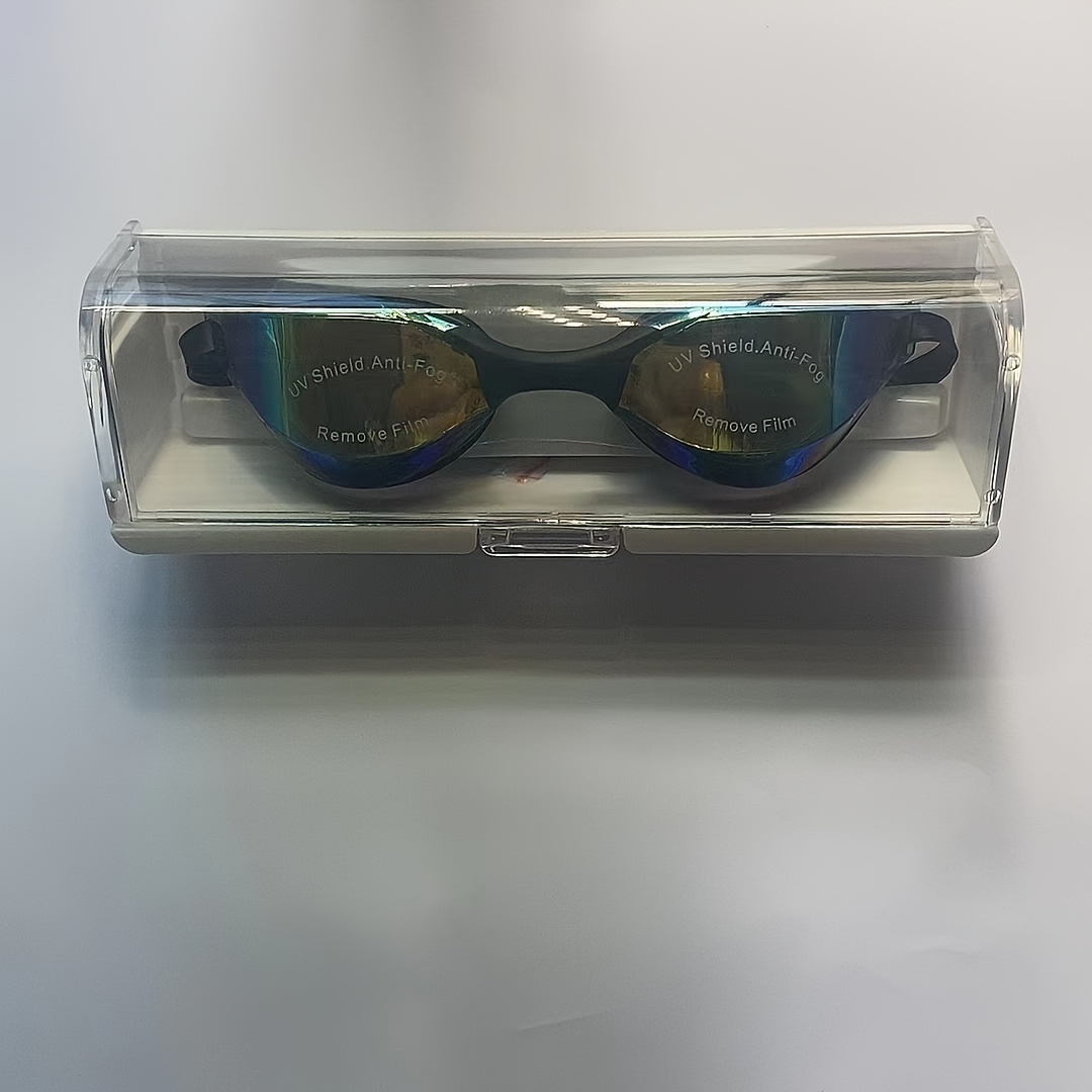 Gafas Natación Antiultravioleta Galvanizadas Coloridas Moda - Temu