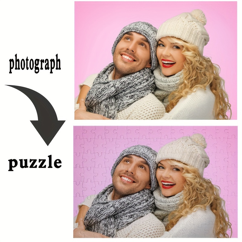 Large Rectangle Sublimation Puzzle Puzzle Picture Gift Sublimation