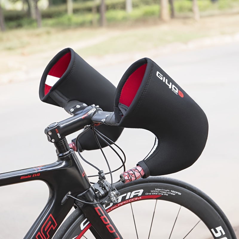 Bike discount handlebar warmers