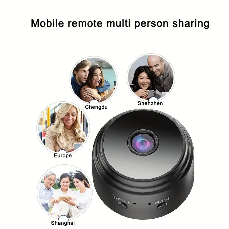cemera mini a9 1080p high definition wifi cctv ip night view voice video security wireless security camera details 2