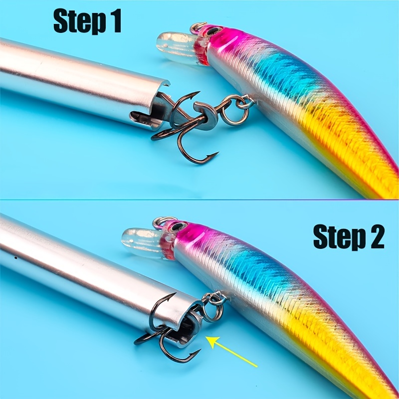 Portable Aluminum Tube Hook Detacher Lightweight Fishing Lure