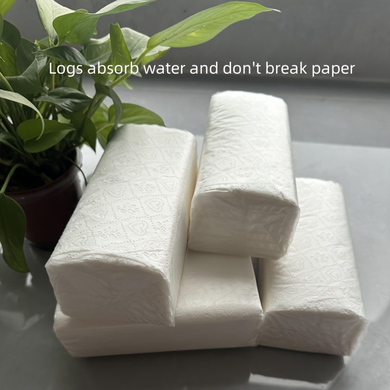E-shop 200 Blatt 1 Packung Verdicktes Holzstoffpapier Haushalts-Papierhandtücher Günstiges Paket Toilettenpapier Servietten Ganzer Karton Großhandel
