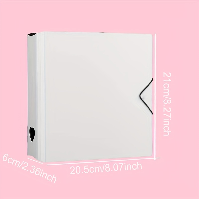 Large Light Pink Photo Album