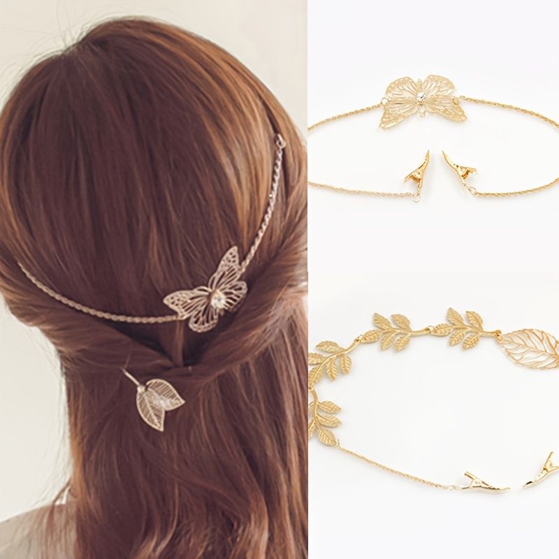Head Bride Headwear Hairclip Garland Headband For Wedding Supplies Leaf Clips Decoration Back Decor Bridal Stylish Hairband Party Pin Chain Hair Hanging - Clothing, Shoes & Jewelry - Temu Head Bride Headwear Hairclip Garland Headband For Wedding Supplies Leaf Clips Decoration Back Decor Bridal Stylish Hairband Party Pin Chain Hair Hanging - Clothing, Shoes & Jewelry - Temu