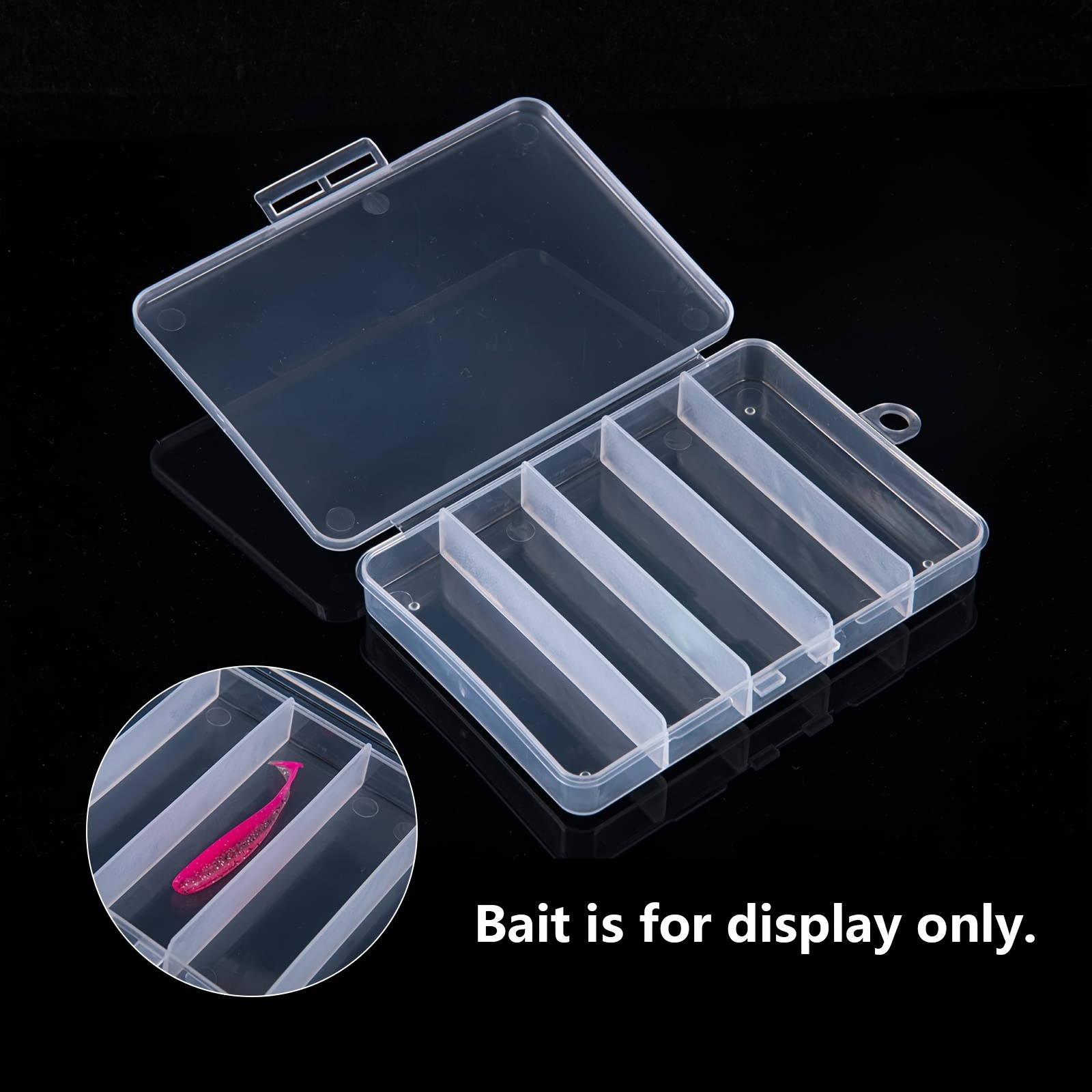 Organize Your Fishing Tackle Box With * 2-Layer Large Tackle Box - Clear  Lid, Adjustable Dividers, Plastic Storage (15 3/8 X 10 5/8 X 2 1/4)