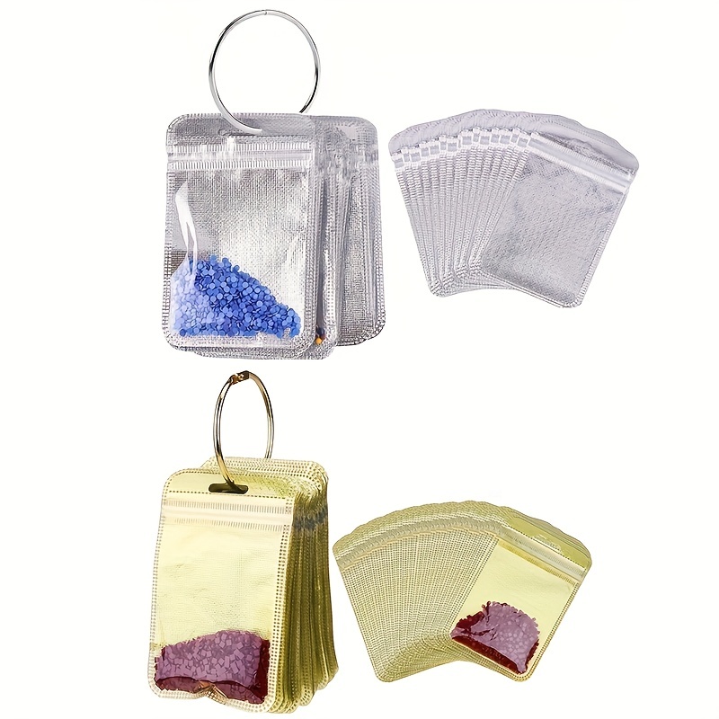 Writeable Bag Self sealing Bag Diamond Painting Transparent - Temu