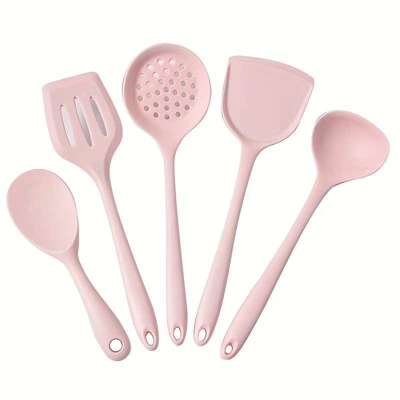 Set Utensilios Cocina Silicona Antiadherente Multifuncional