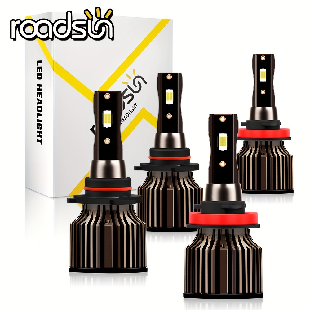 Isincer 9005 H11 Led Headlight Bulbs Kit 200% Brightness Hb3 - Temu