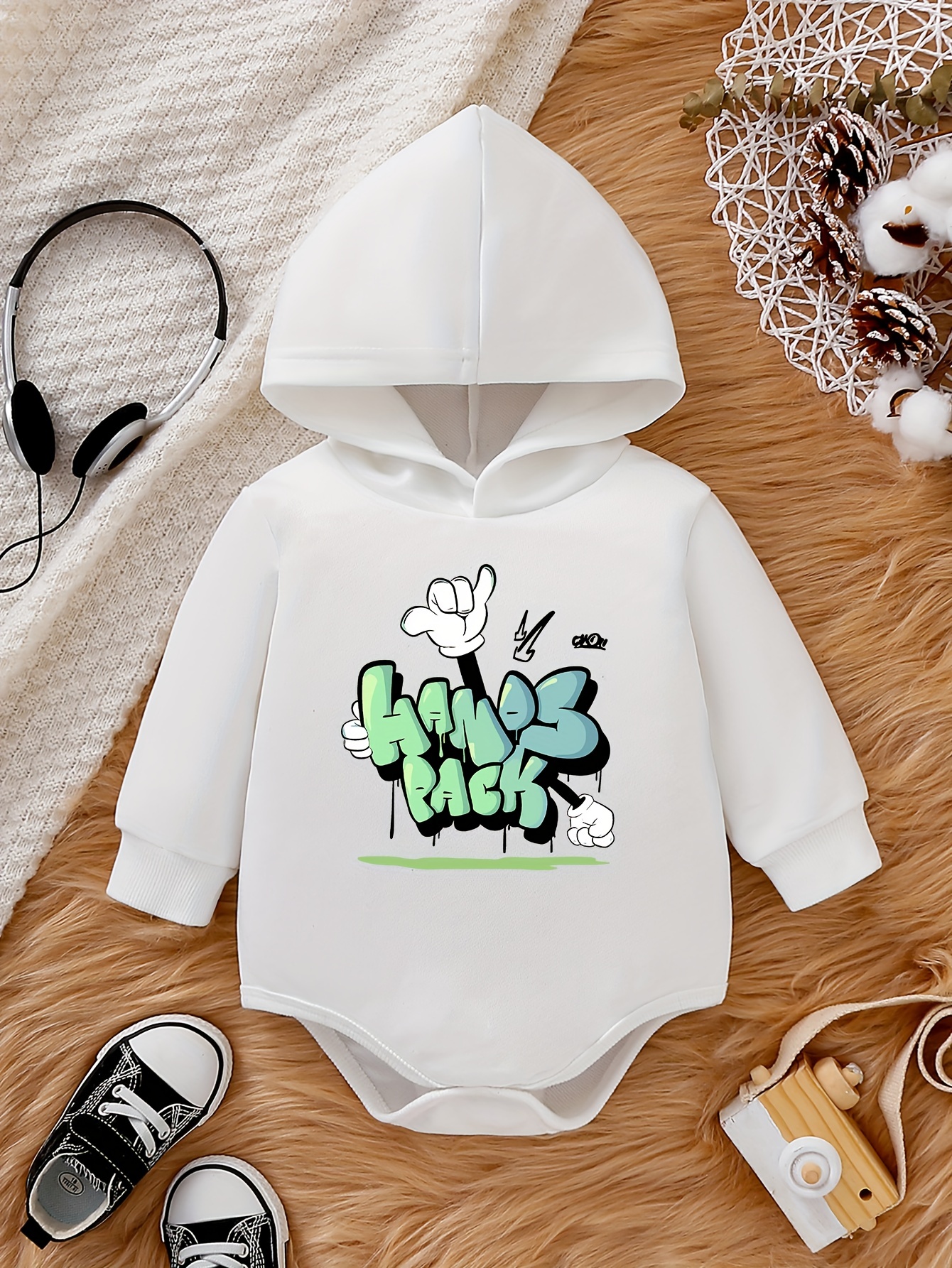 Cute Cartoon Long sleeved Baby Boy Girls Bodysuits Cotton - Temu