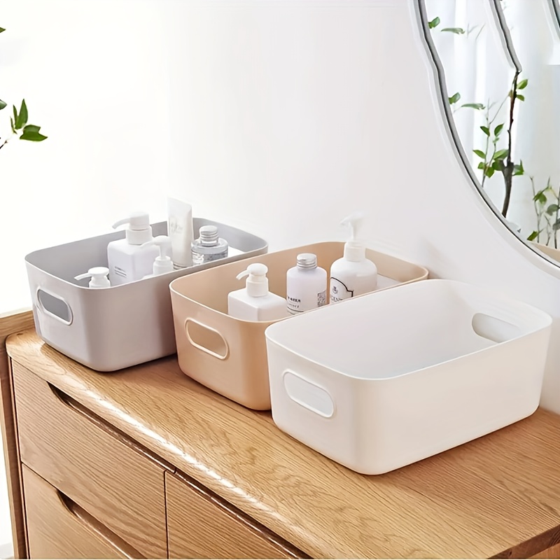 Alipis 5pcs Box Portable Storage Box Makeup Organizer Box Case Desk Storage  Box Snack Container Desktop Storage Box Portable Storage Bin Sundries