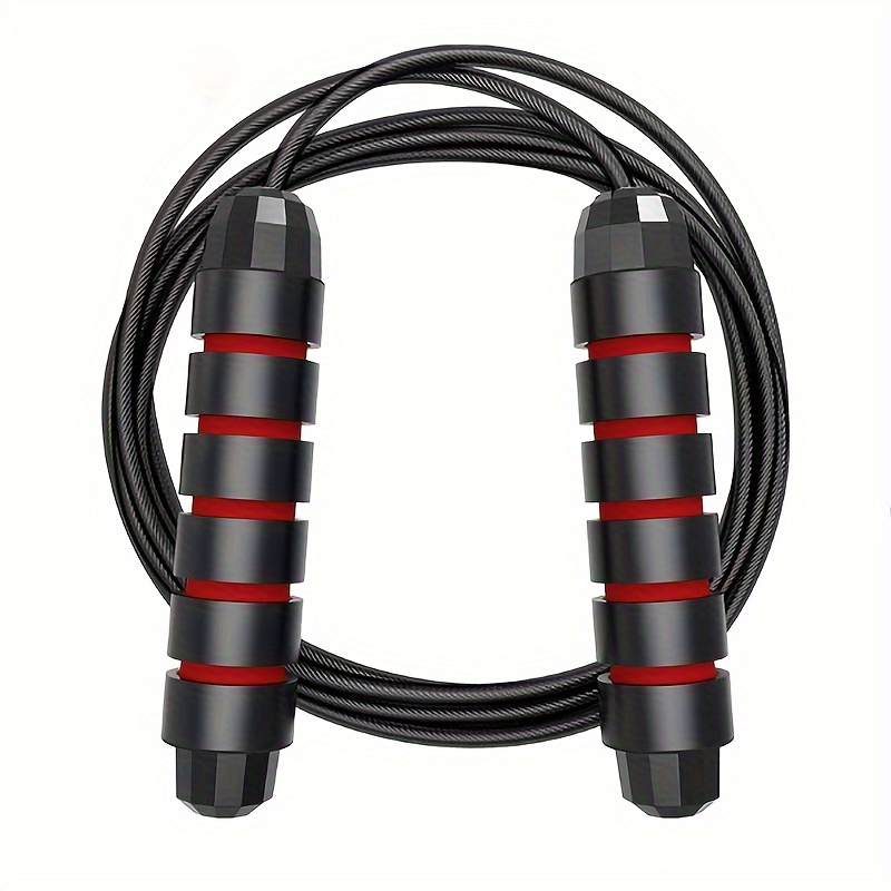 Jump Rope, Tangle-Free Rapid Speed Jumping Rope Cable with Ball Bearings  for Women, Men, and Kids, Adjustable Steel Jump Rope Workout with Foam